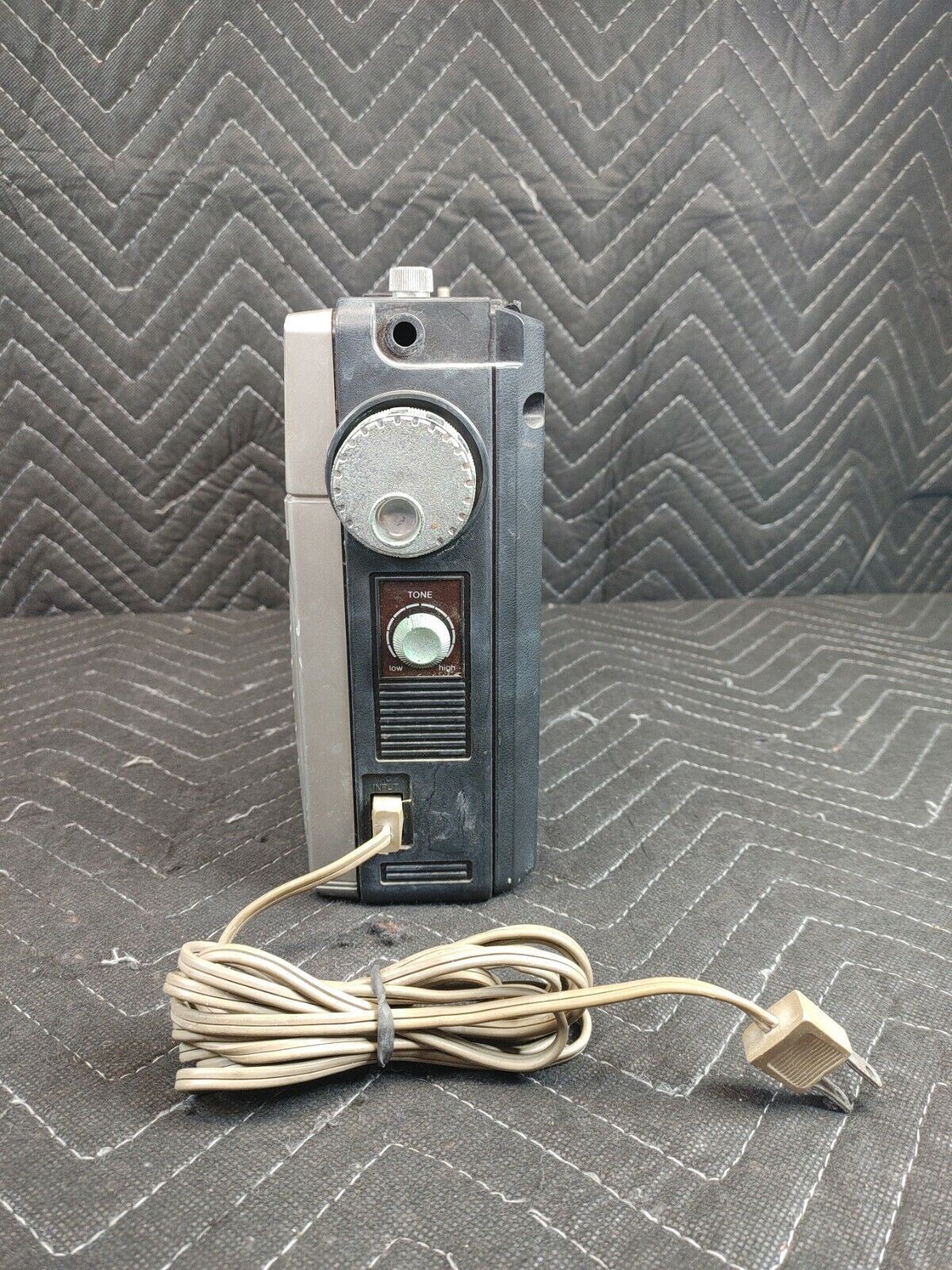 Vintage Sharp GF-1850 Portable Radio Cassette Stereo Boombox AM/FM *read*