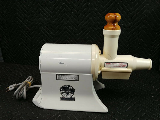The Champion Juicer World Finest Juicer General Electric model G5-NG-853S white