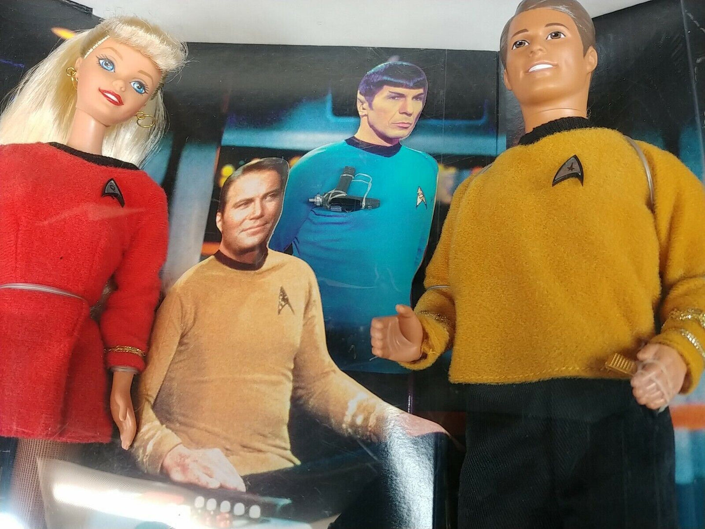 Star trek Barbie and Ken Giftset 1996
