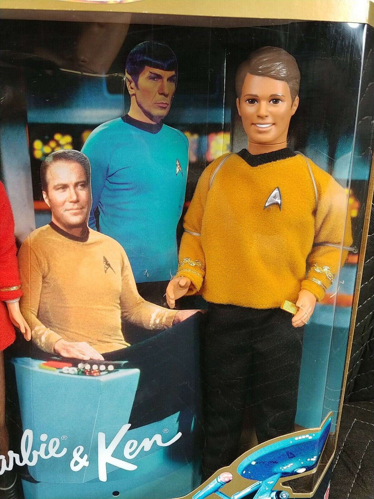 Star trek Barbie and Ken Giftset 1996