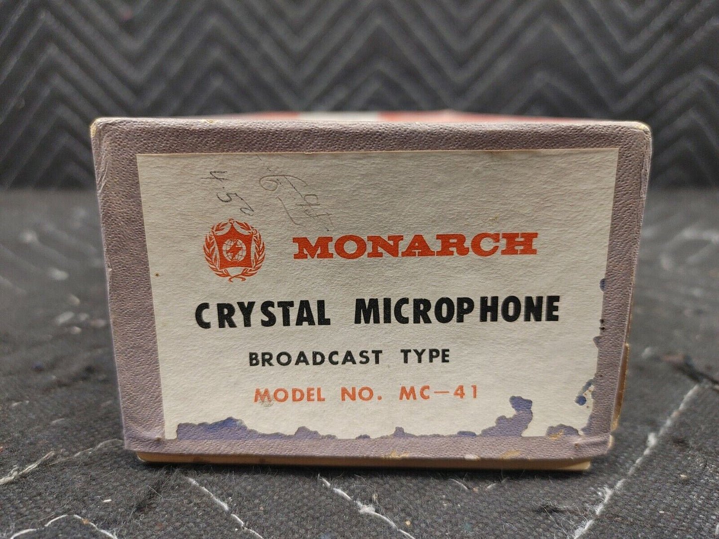 NOS - Monarch MC-41 Crystal Microphone