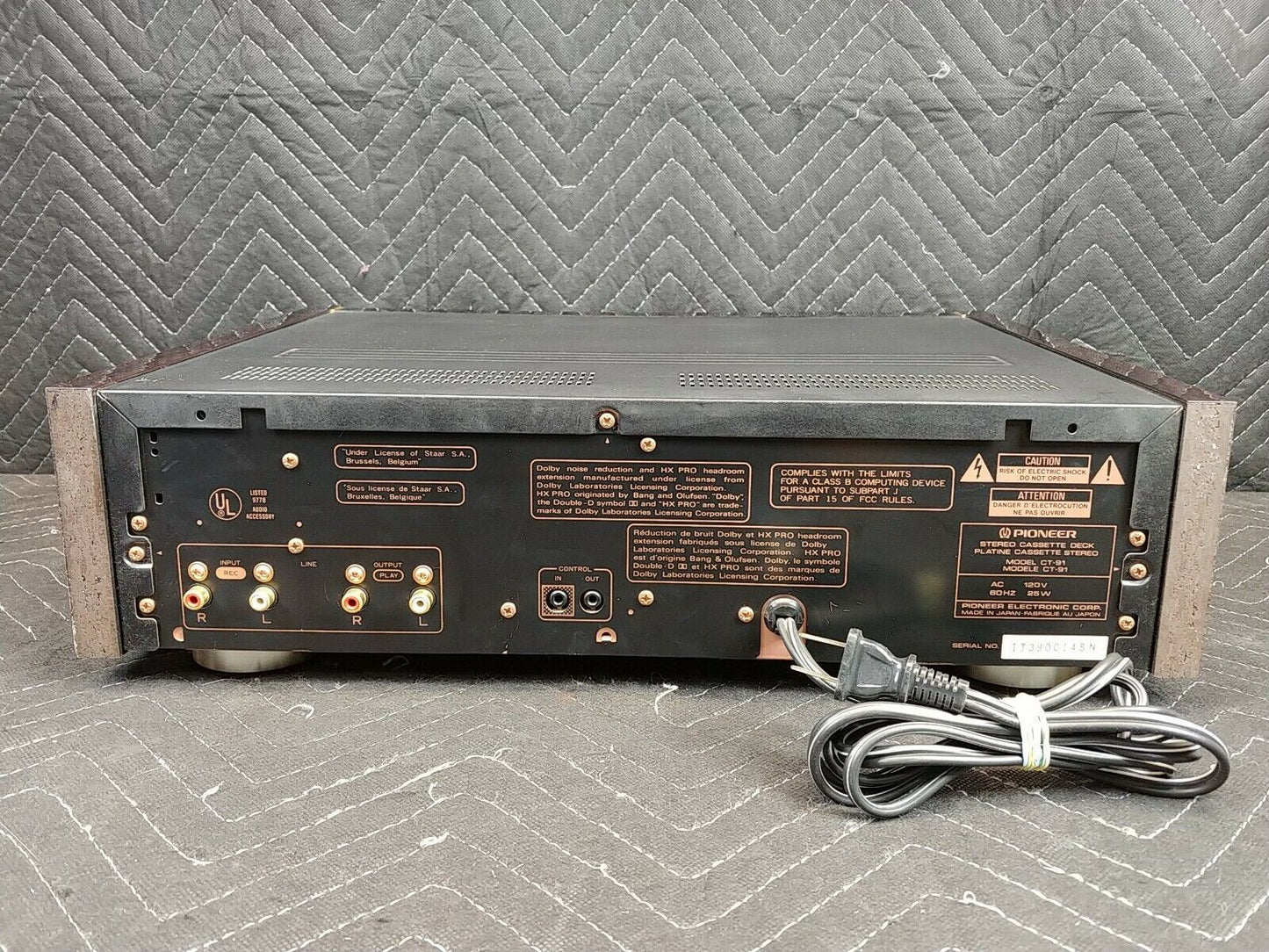 Pioneer CT-91 Cassette Deck
