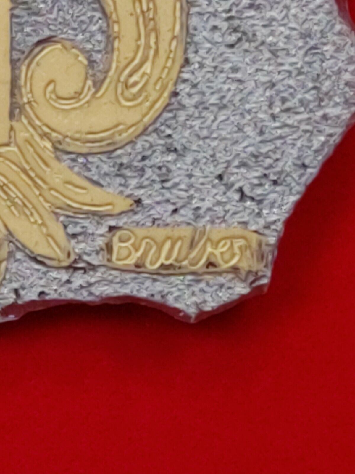 Bruber - Madonna & Child, Chiseled Crystal, Painted Gold Platinum Murano Venice