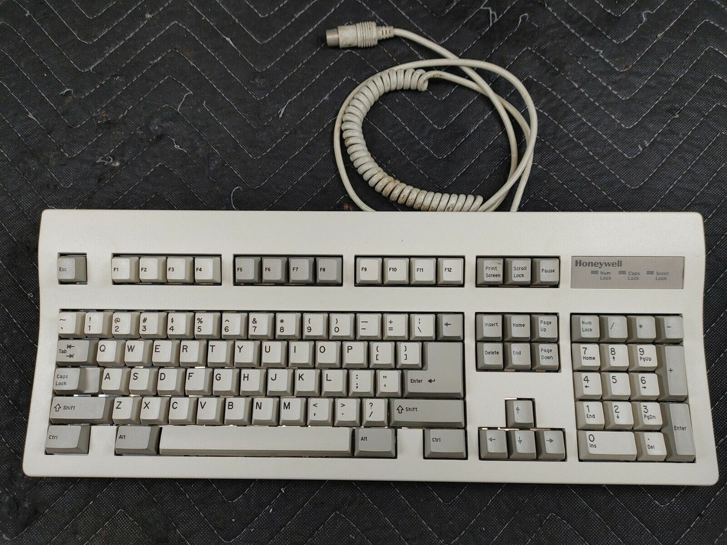 HONEYWELL MODEL 101WN VINTAGE 5 PIN AT KEYBOARD 101WN63S-1E
