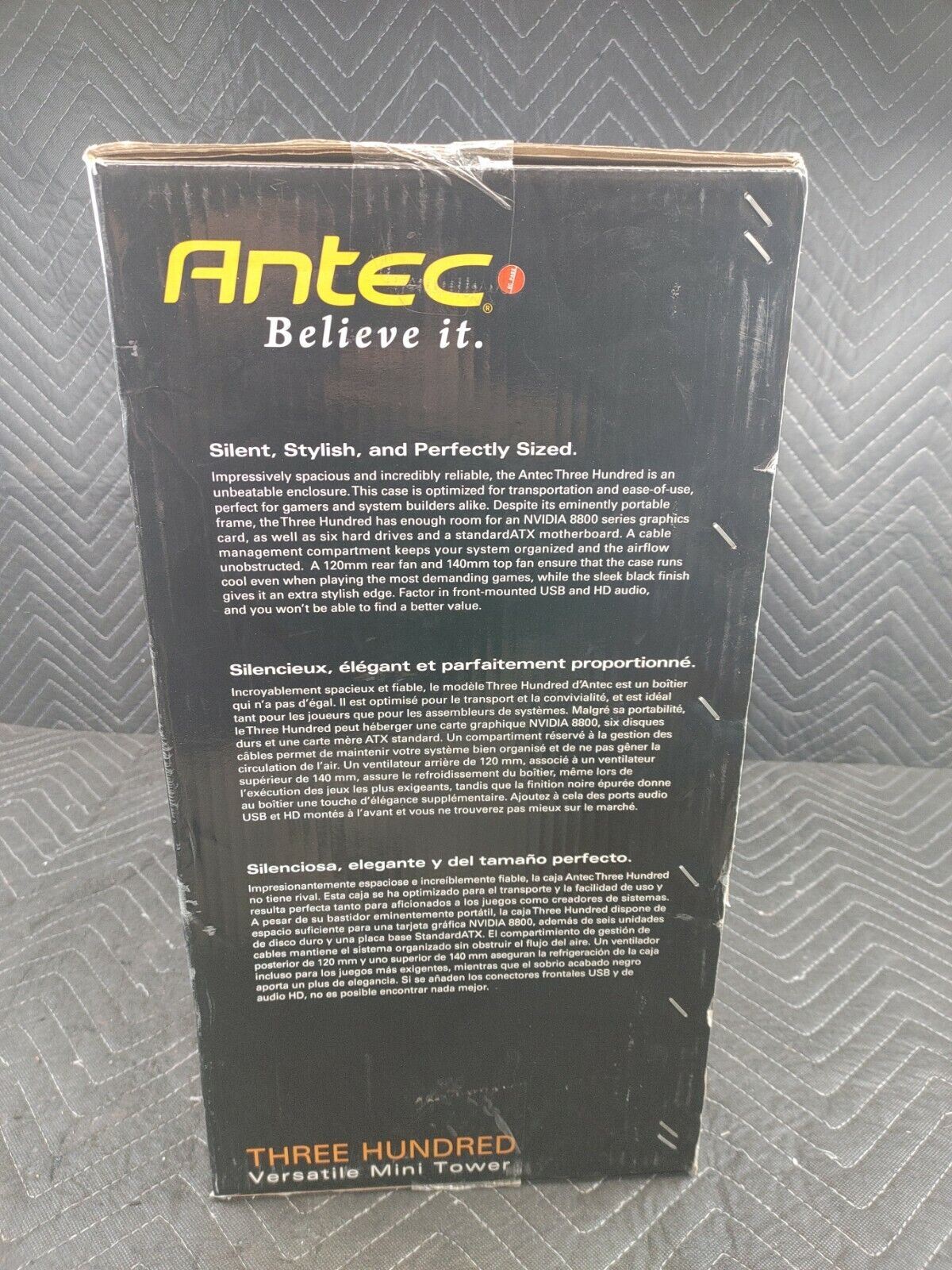 Antec Three Hundred Versatile Mini Tower - Black