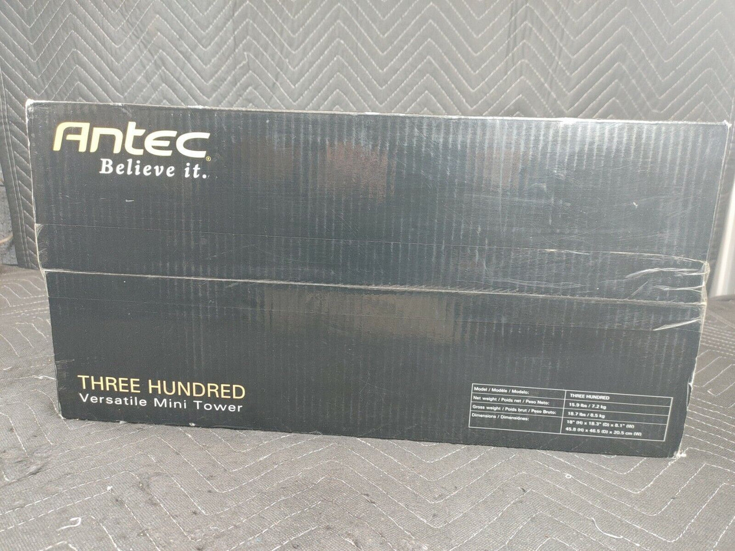 Antec Three Hundred Versatile Mini Tower - Black