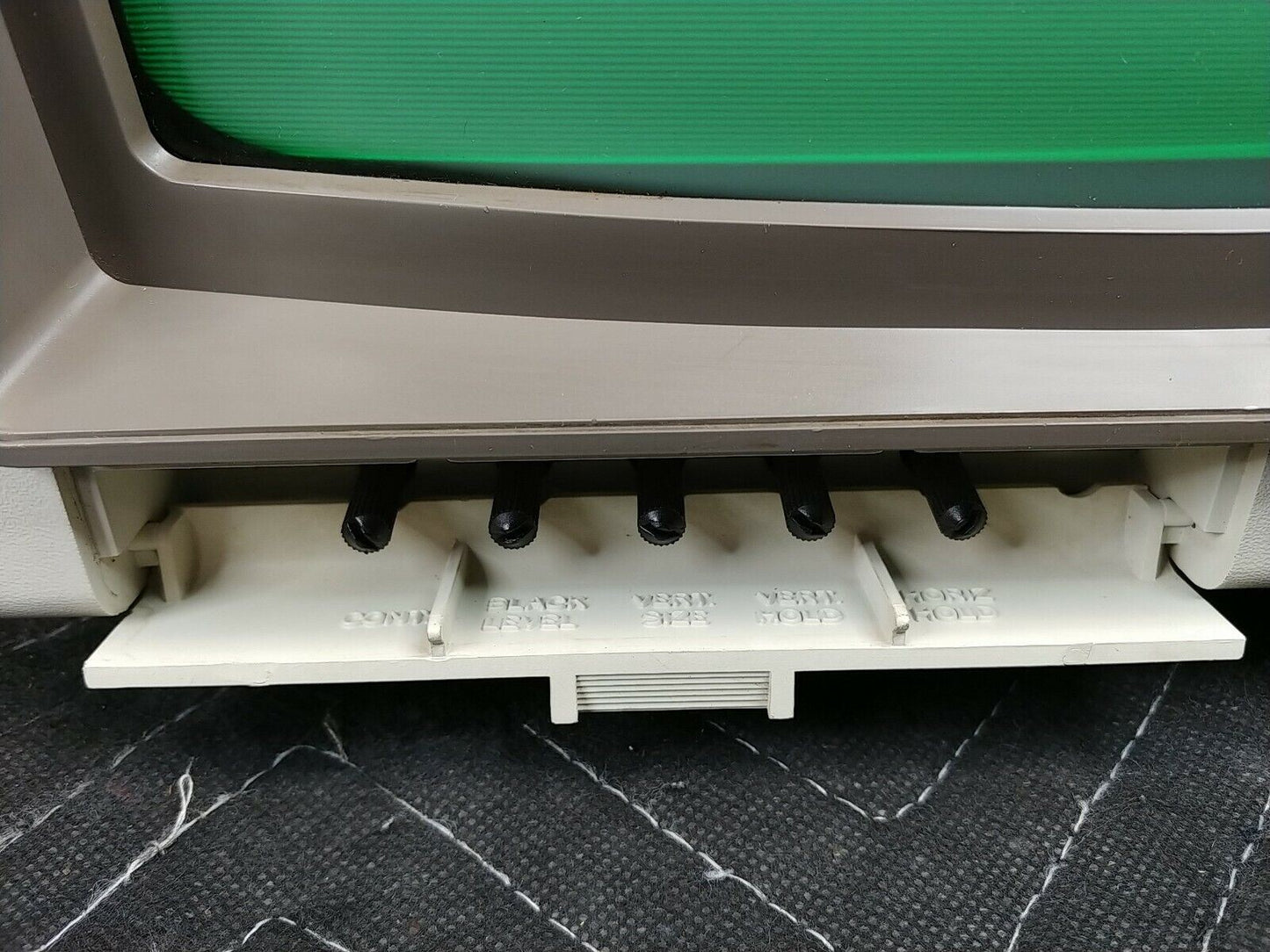 Zenith Data Systems Monitor ZVM-123 Works! VTG Screen