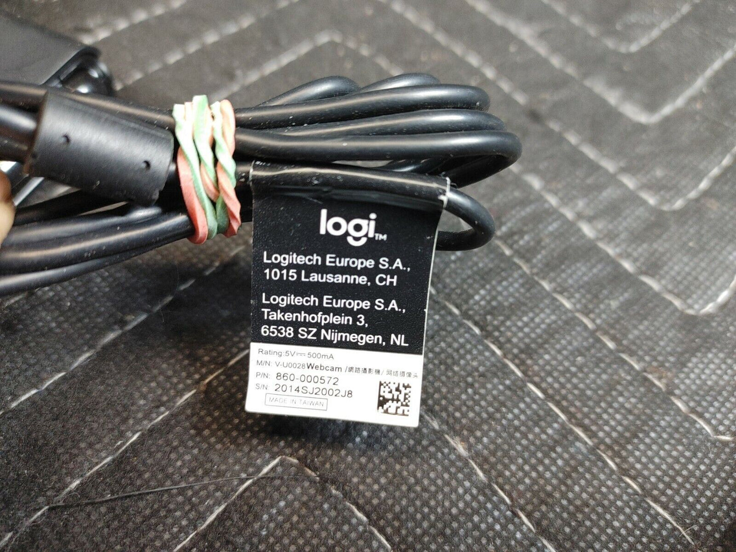 Logitech C920 Full HD 1080p Pro Webcam V-U0028 860-000572 30fps