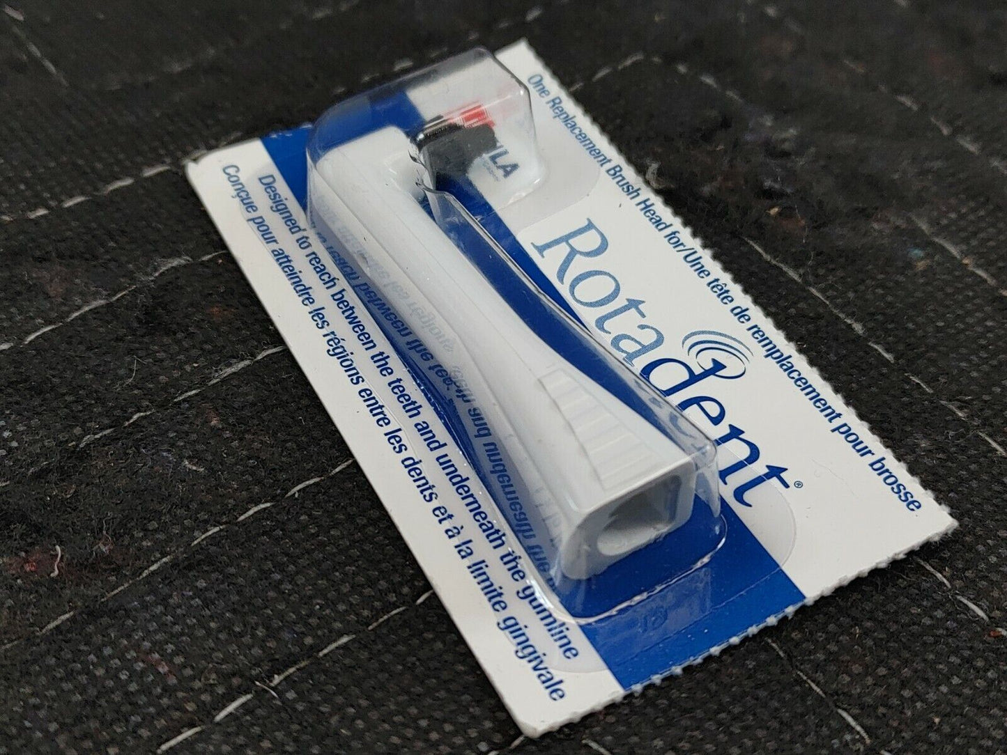 New! Rotadent Classic Legacy Short Tip Brush Head Replacement