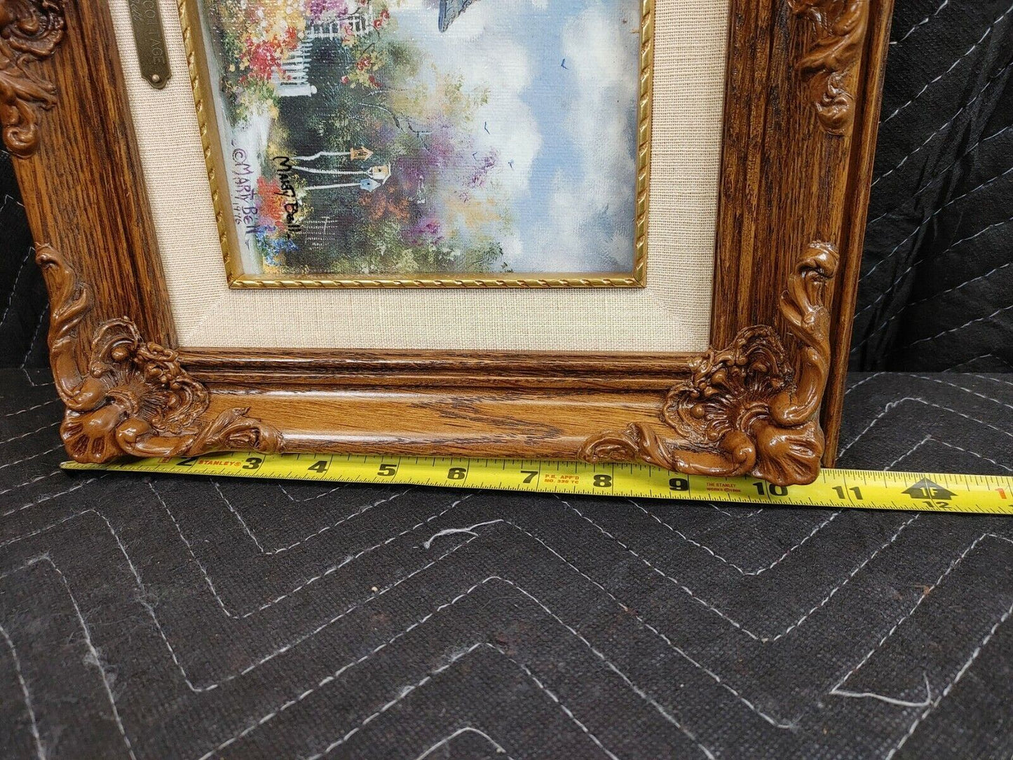 Marty Bell “Remembrance Cottage” Singed By Artist - 1996