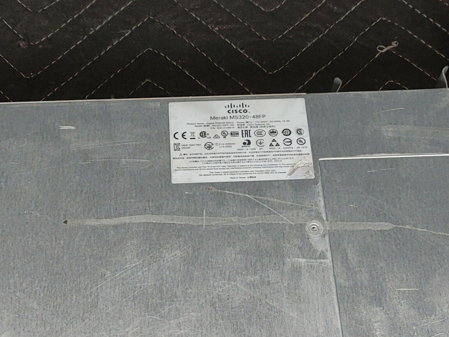 Cisco Meraki MS320-48FP POE Switch - *For Parts*