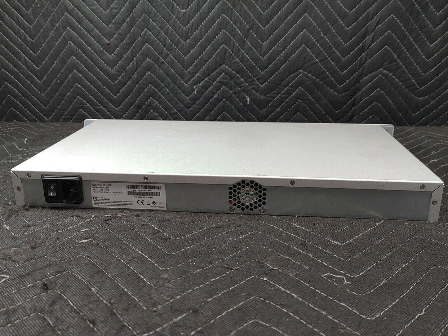 CISCO MERAKI MX90 Medium Branch Security Appliance A80-17200 - Claimed - *Read*