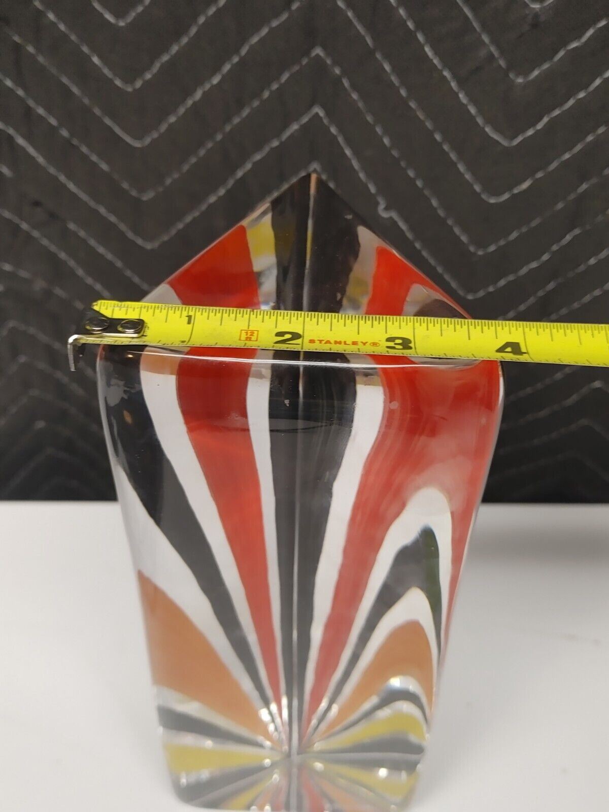 Kosta Boda Signed Art Glass Kaleidscope By Monica Backstrom