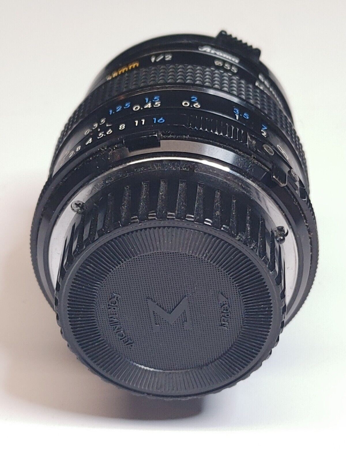 Kiron 28mm f2 Wide Angle Manual Focus Lens for Minolta MC w/ Caps Kino Precision
