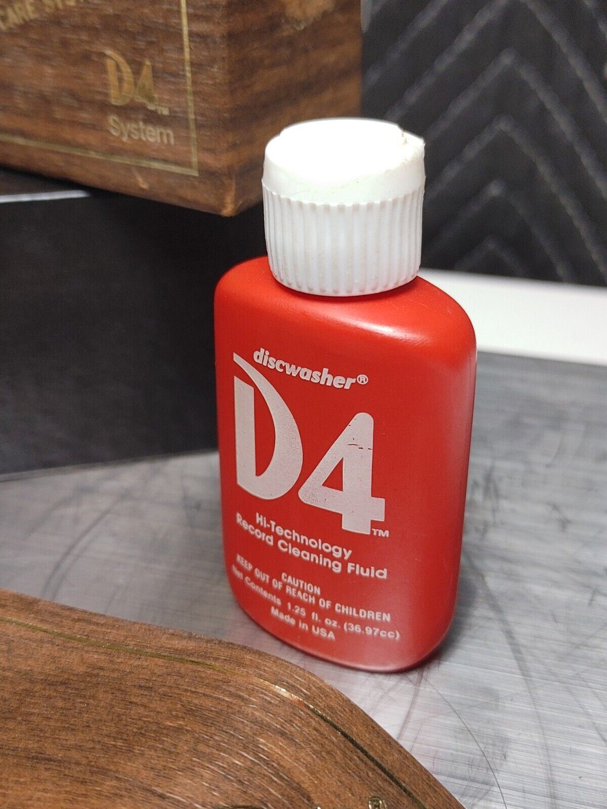 Discwasher Record Care System D4 Vinyl LP Cleaner Cleaning Vintage c1980 RETRO