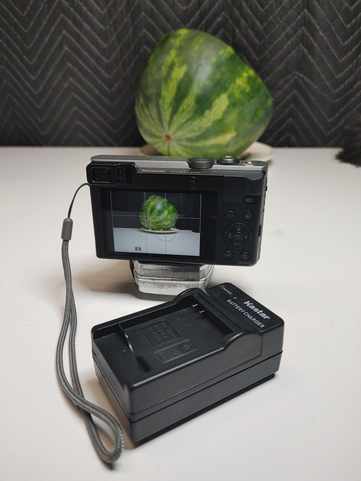 Panasonic Lumix DMC-ZS50S 12.1 MP Digital Camera - Silver w/ Battery & Charger