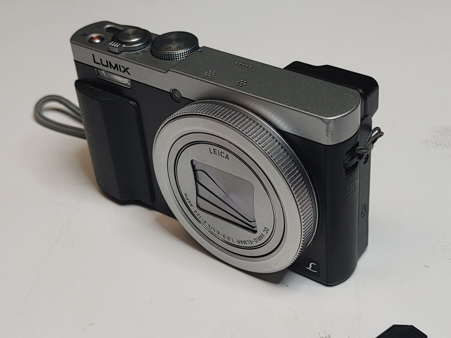 Panasonic Lumix DMC-ZS50S 12.1 MP Digital Camera - Silver w/ Battery & Charger