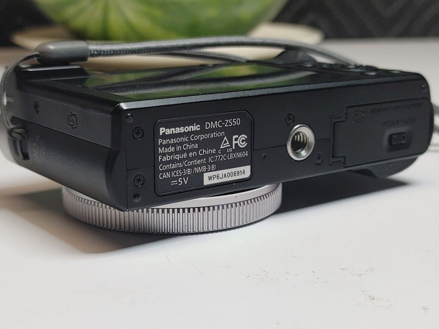 Panasonic Lumix DMC-ZS50S 12.1 MP Digital Camera - Silver w/ Battery & Charger