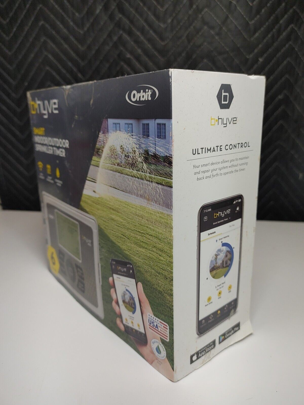 Orbit B-Hyve 6 STATIONS Indoor/Outdoor Smart WIFI Sprinkler Timer 6 Zone 57946