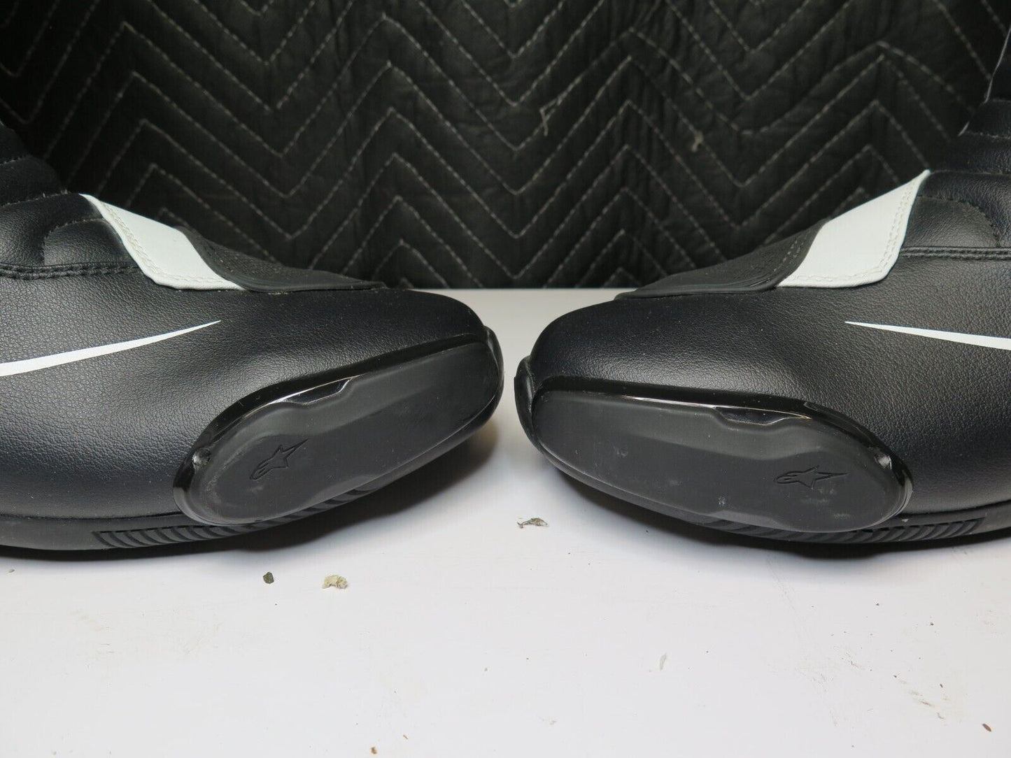 Alpinestars SMX S Men's Boots White/Black US Size 9.5 Euro 44 - Hardly worn