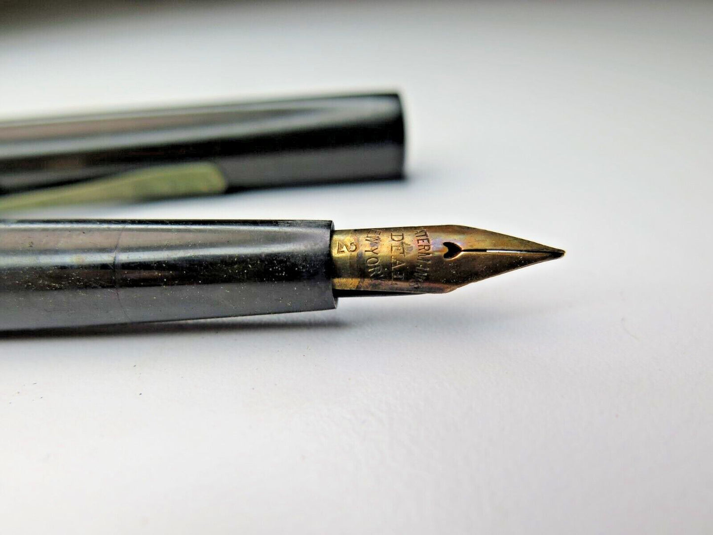 Waterman's 12 Safety Propelling Fountain Pen w/ #2 NIB