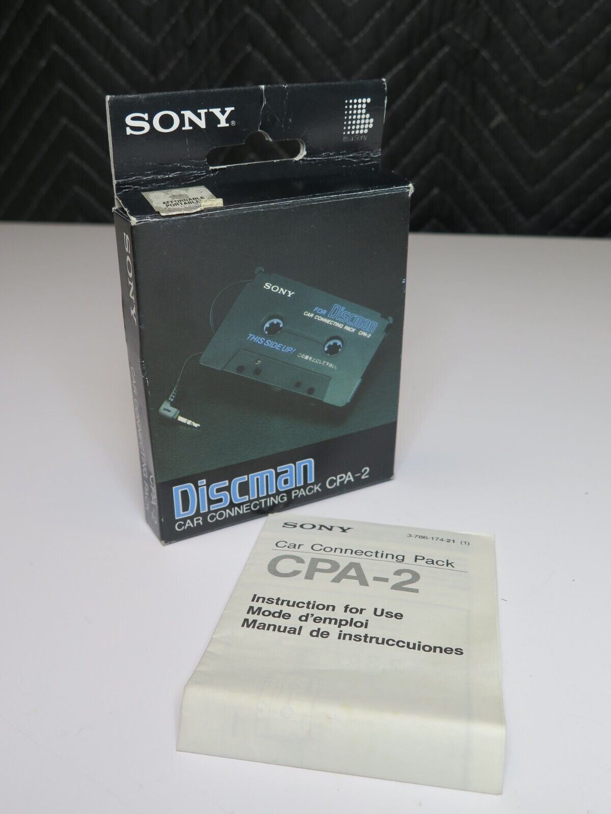 Sony Car Connecting Pack Cassette Adapter CPA-3 for Discman Sony Car Connecting Pack Cassette Adapter CPA-3 for Discman