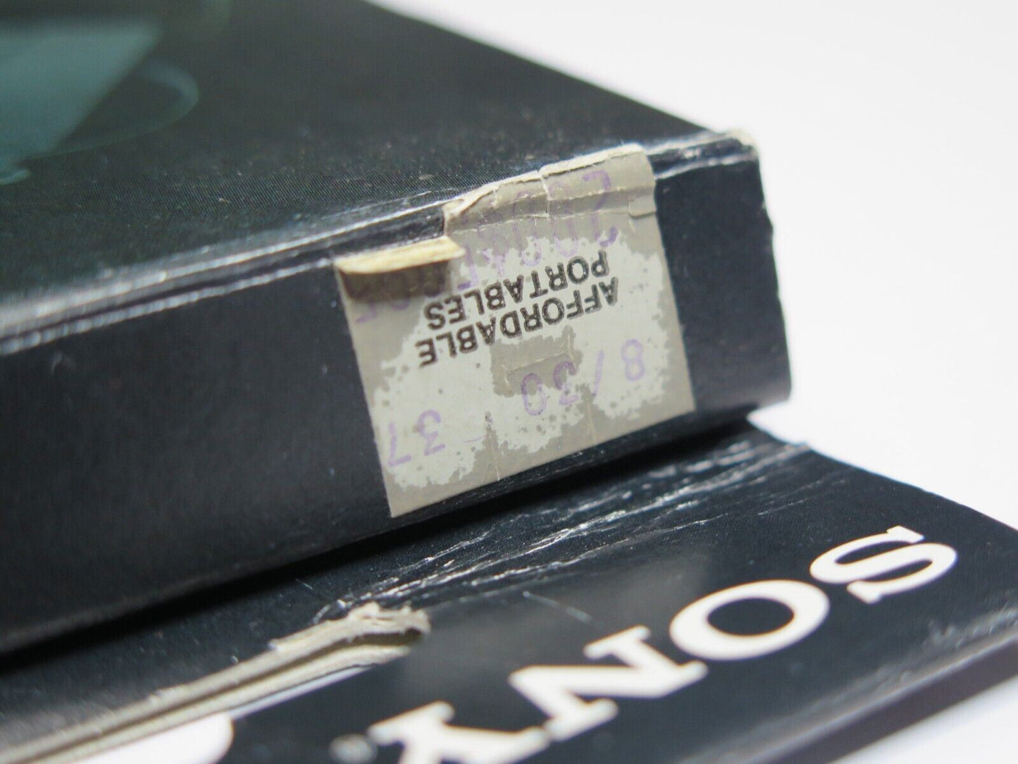 Sony CPA-2 Car Connecting Pack Cassette Tape Adapter ** BOX/INSTRUCTIONS ONLY **