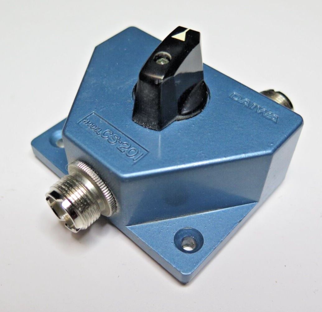 Used Daiwa CA-201A 2 Position Coax Switch