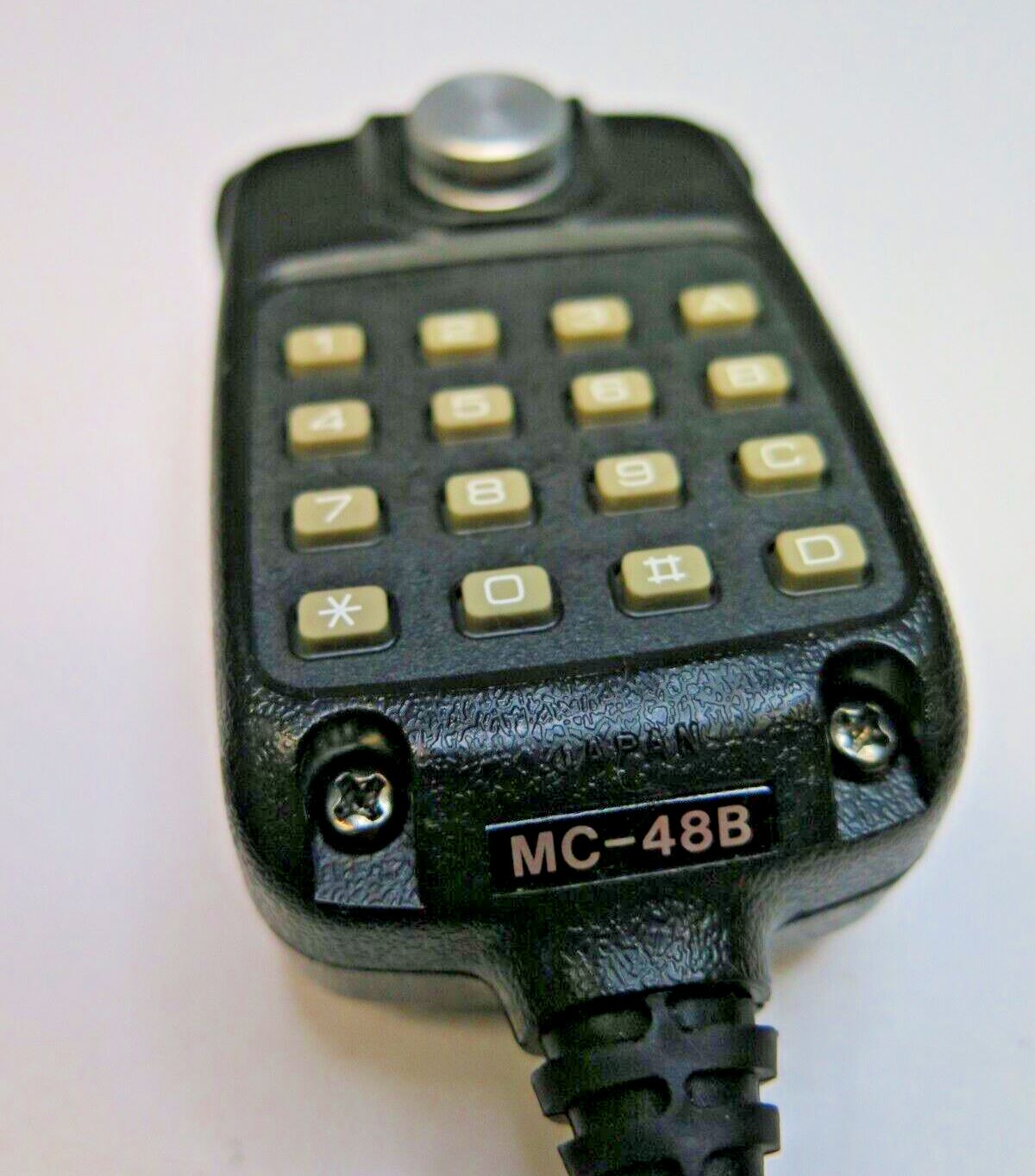 Kenwood MC-48B DTMF Touch Tone 8 Pin Round Microphone