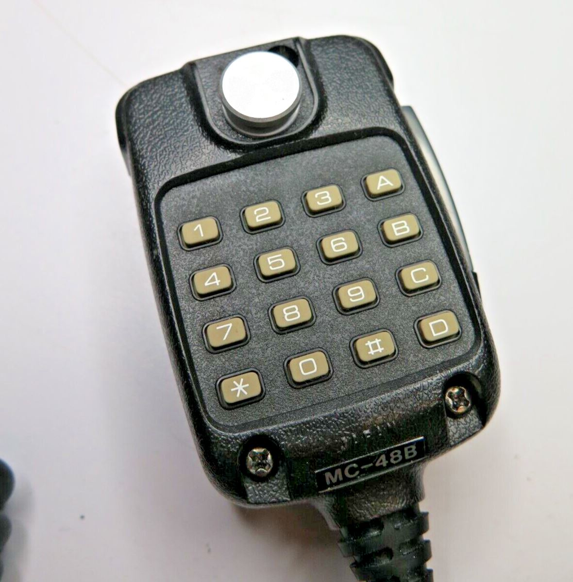 Kenwood MC-48B DTMF Touch Tone 8 Pin Round Microphone