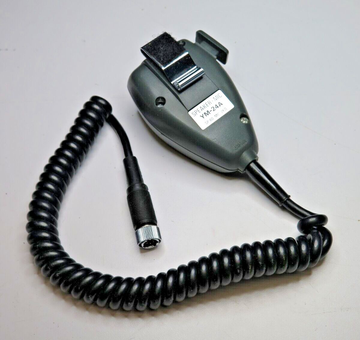 Vintage YAESU YM-24A Speaker Mic Microphone HAM RADIO