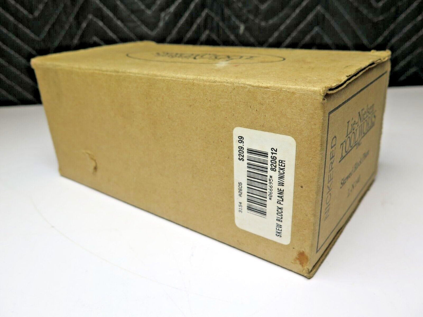 Lie-Nielsen No. 140 Bronze Skewed Block Plane Low Angle in Original Box w/ Paper