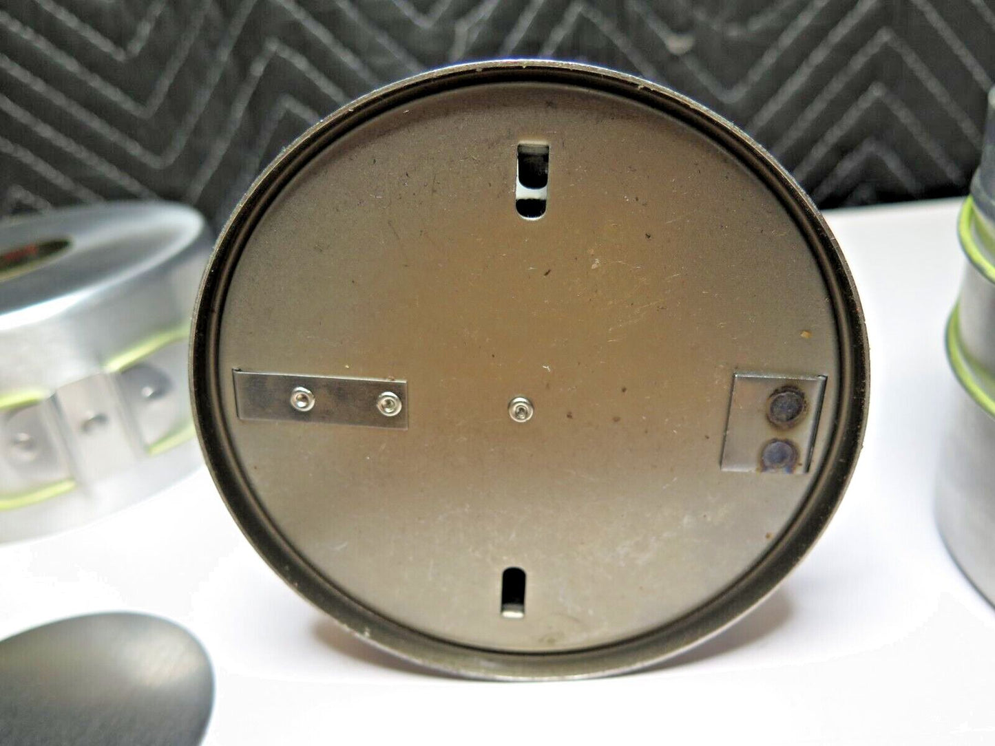 Unused Vulcan Safety Chef Single Burner Camp Stove Camp Pans Backpacking Vintage