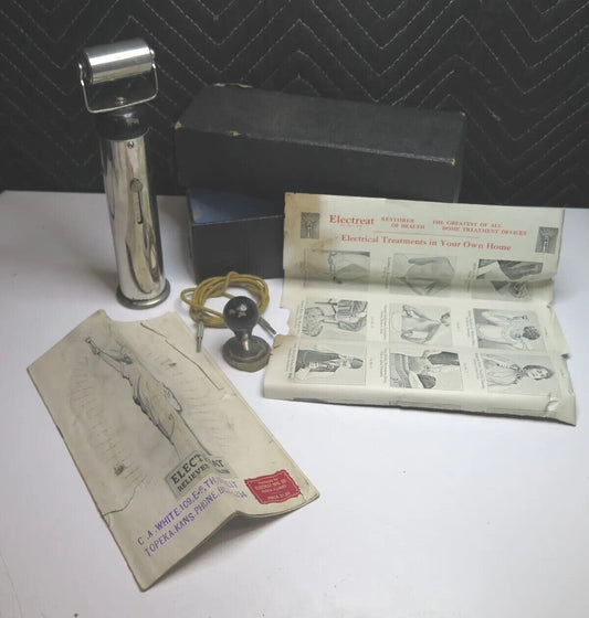 Antique Pat' 1919-31 ELECTREAT ELECTRAPLY - Quack Medicine