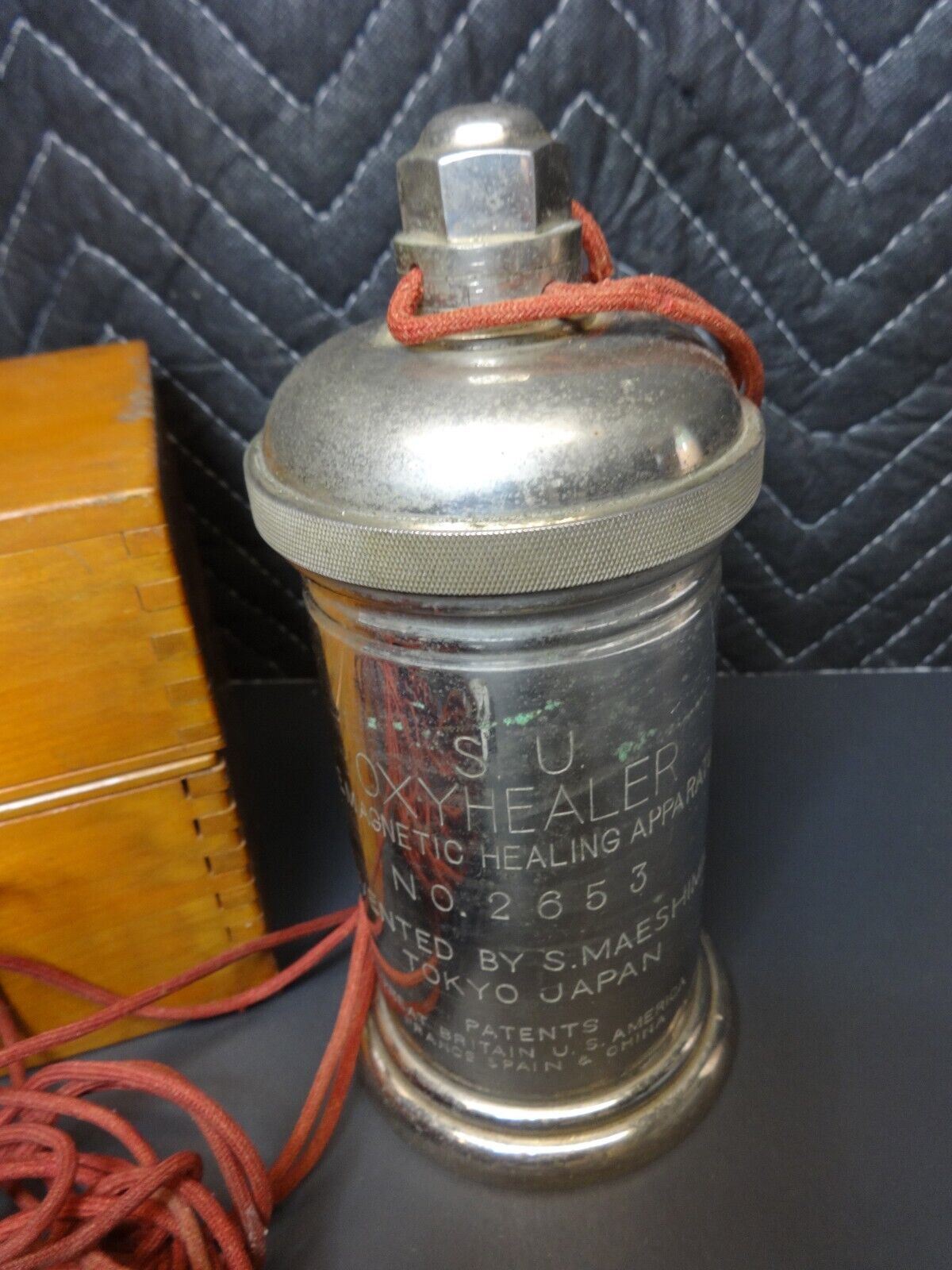 Quack Medicine Oxyhealer Magnetic Healing Apparatus - Antique Quackery