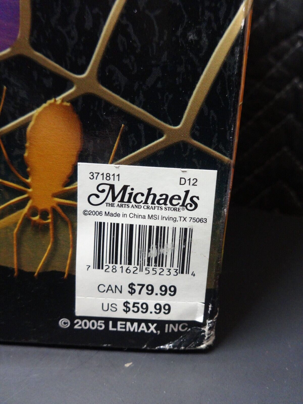 2005 Lemax Spooky Town “Rest In Pieces Mausoleum” #55233 Lights Sound Motion