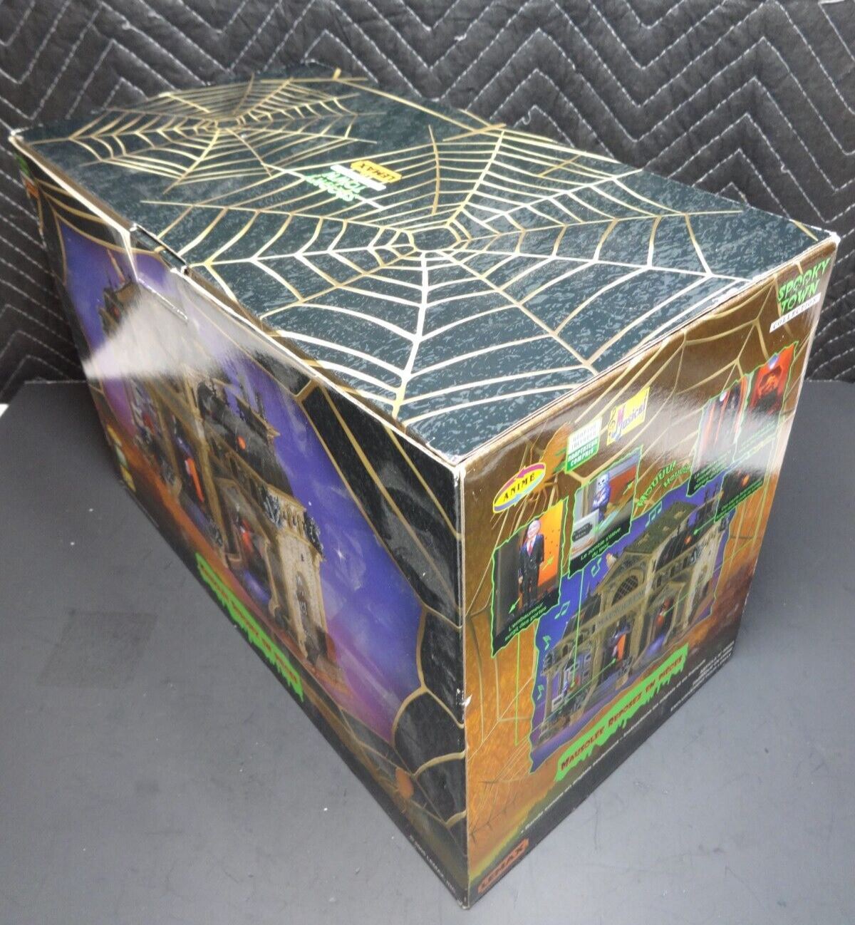 2005 Lemax Spooky Town “Rest In Pieces Mausoleum” #55233 Lights Sound Motion