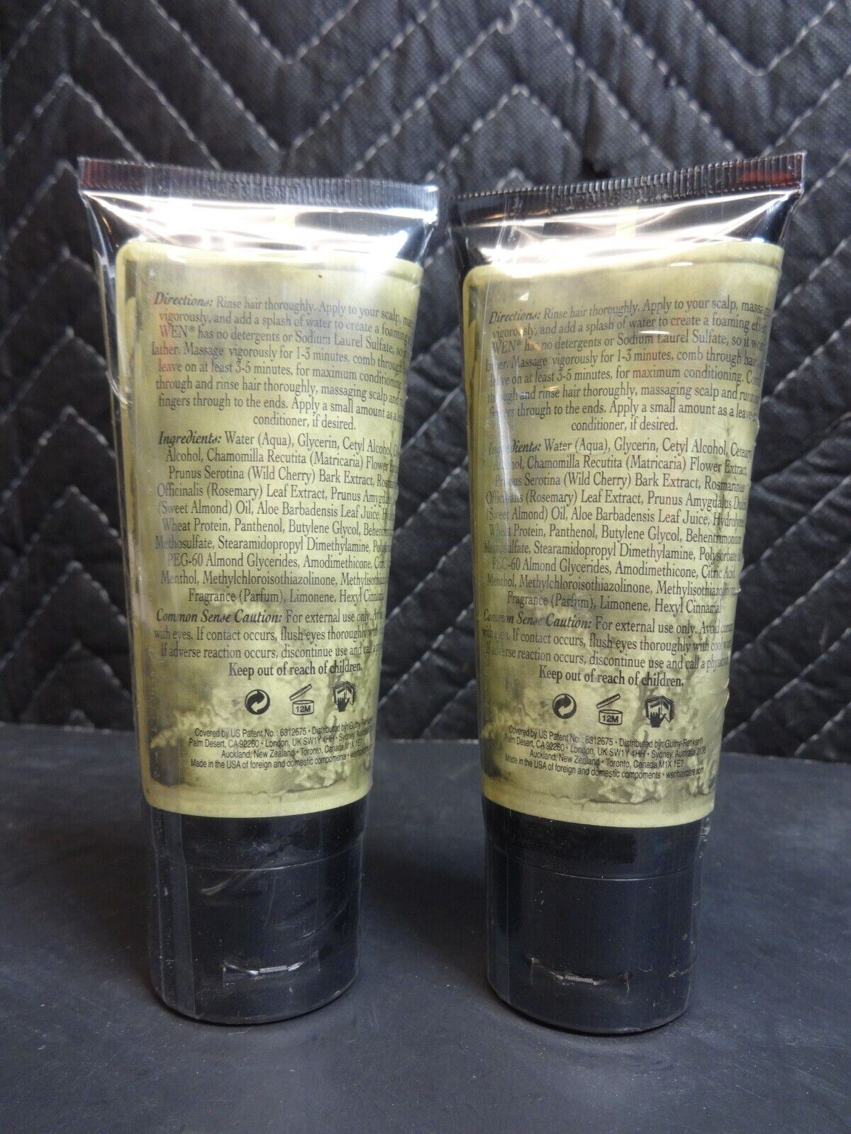 2x WEN BY CHAZ DEAN SWEET ALMOND MINT CLEANSING CINDITIONER 2fl.oz. SEALED