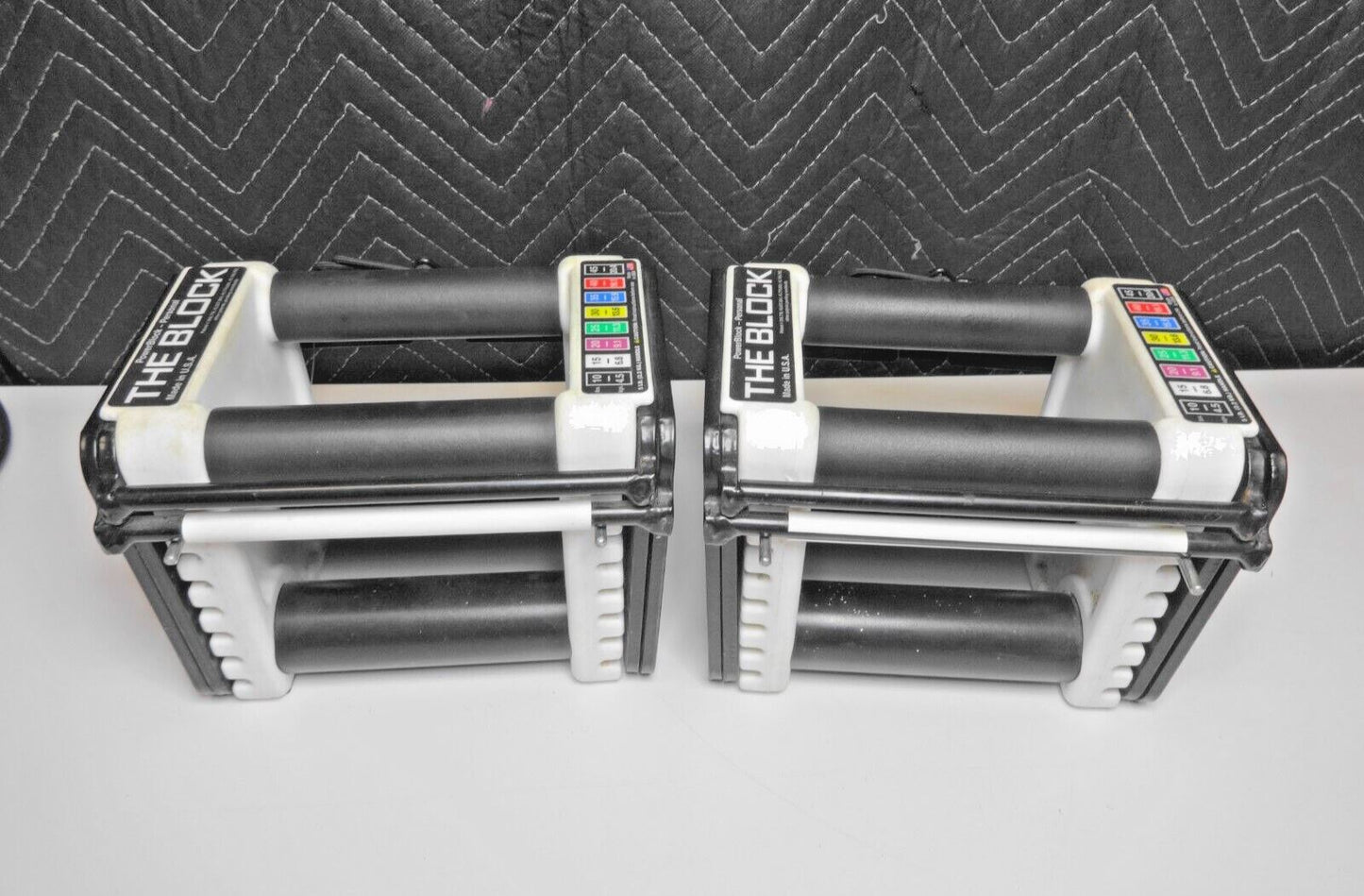 Pair of THE POWER BLOCK PERSONAL - THE BLOCK - * 10LB & 15LB WEIGHTS ONLY *
