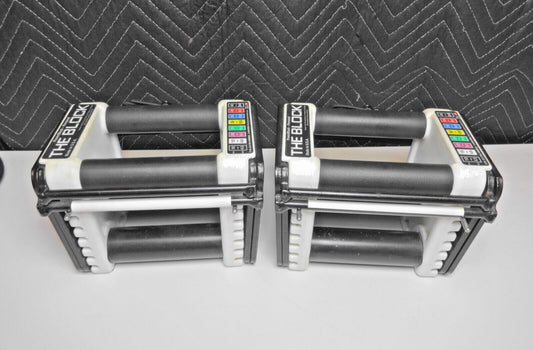 Pair of THE POWER BLOCK PERSONAL - THE BLOCK - * 10LB & 15LB WEIGHTS ONLY *