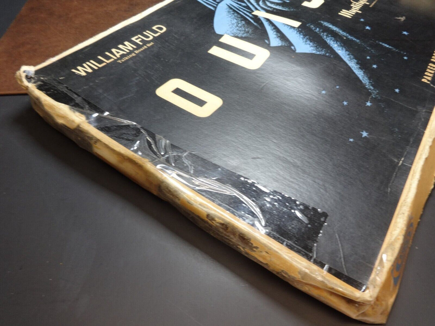 Vintage Ouija William Fuld Wood Board Game w/Planchette and Box