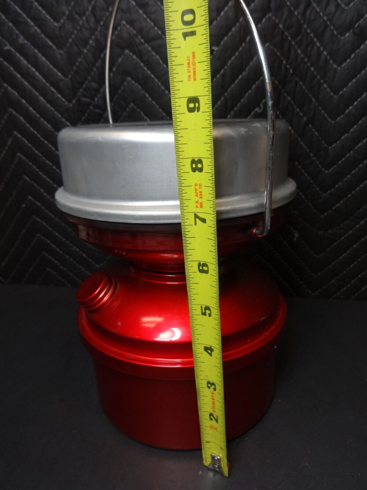 Vintage 1950s WHAM-O Safe FLAMELESS Hot Spot Catalytic Camping Stove Heater Red