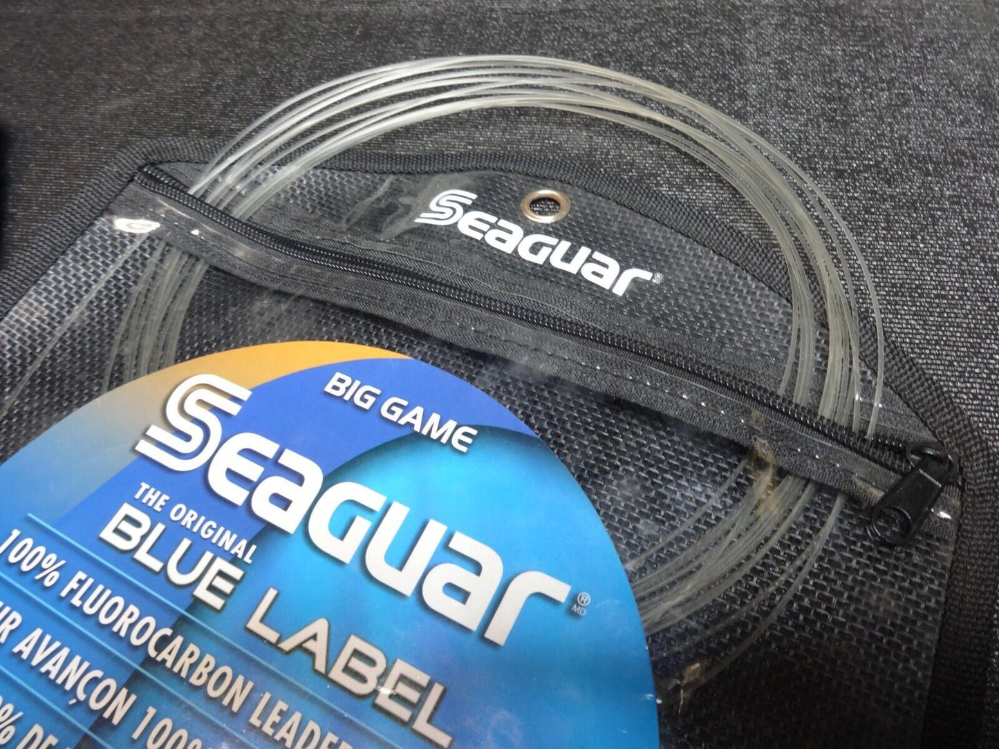 LOT OF 3 Seaguar Blue Label Big Game Fluorocarbon Leader - 200# & 130#