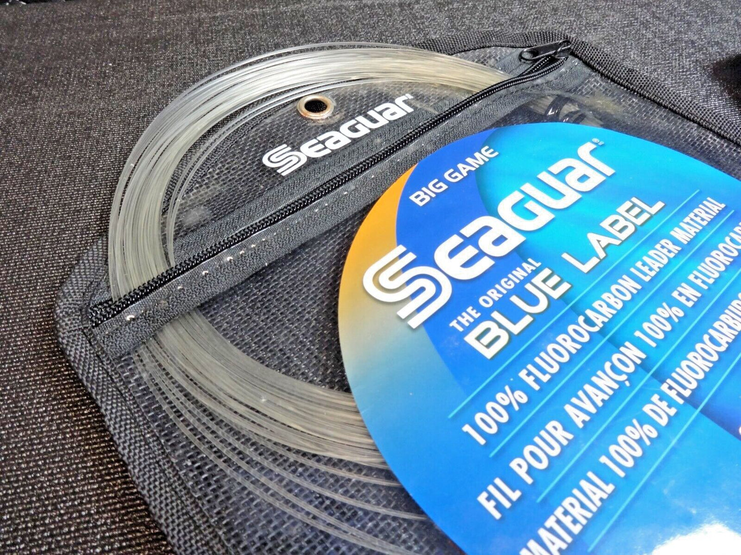 LOT OF 3 Seaguar Blue Label Big Game Fluorocarbon Leader - 200# & 130#