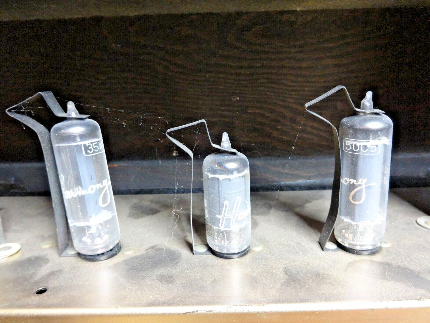 Vintage 1950s 1960s Harmony Tube amp H-400 A Small USA MADE combo Amp