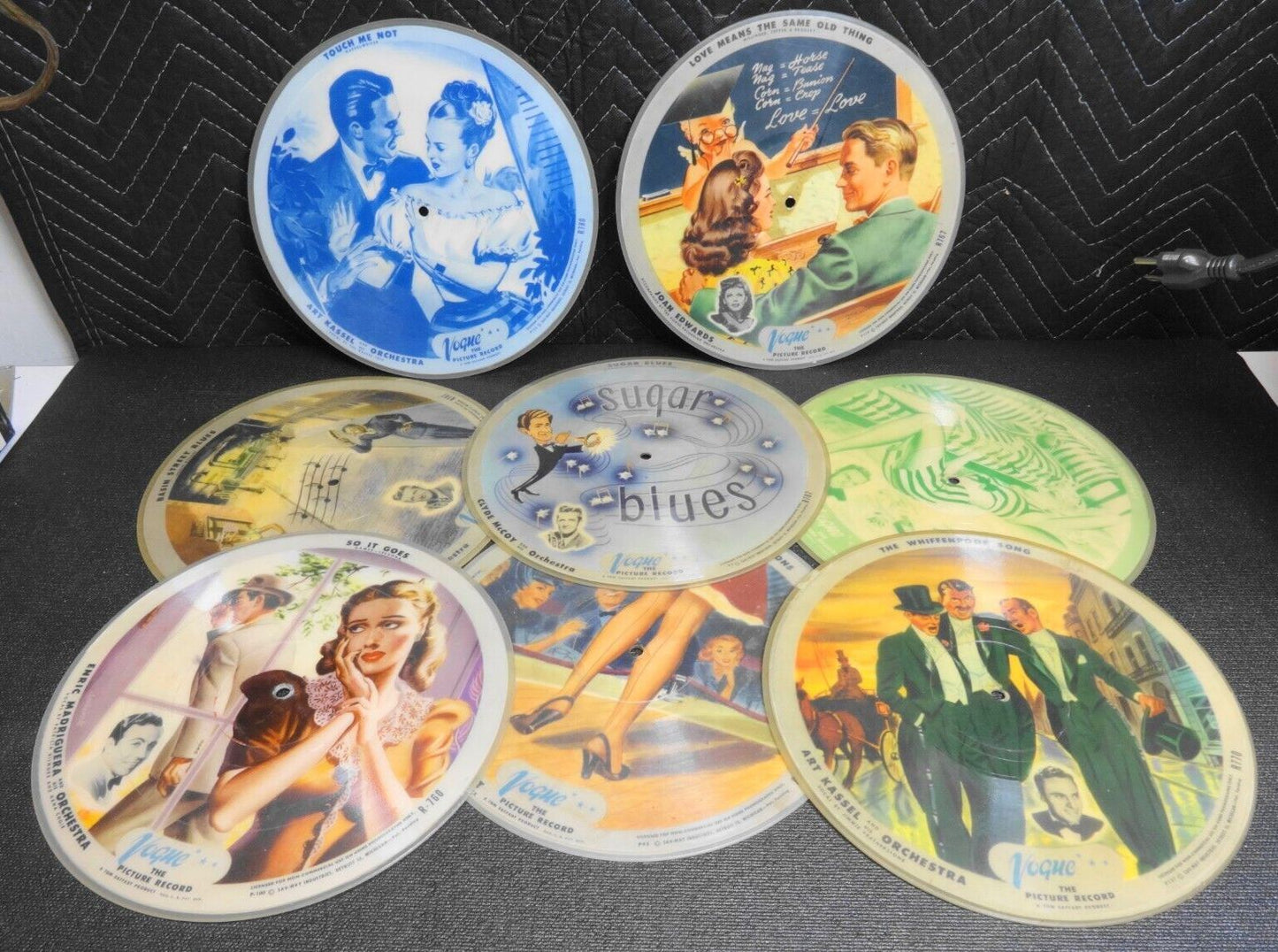 Lot of 8 - Vogue Picture Records - R781 R707 R770 R755 R760 R755 R770 R781