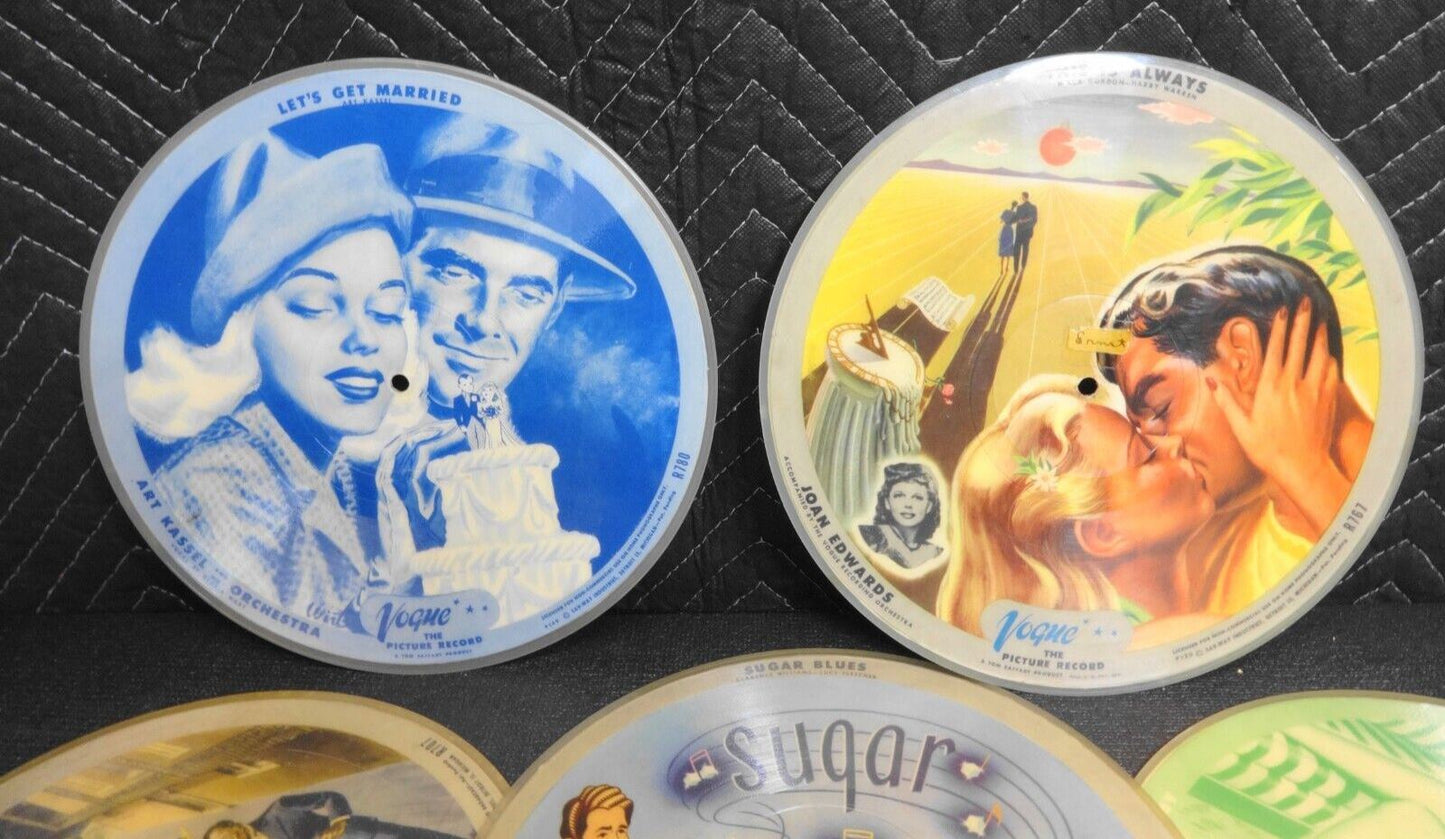 Lot of 8 - Vogue Picture Records - R781 R707 R770 R755 R760 R755 R770 R781