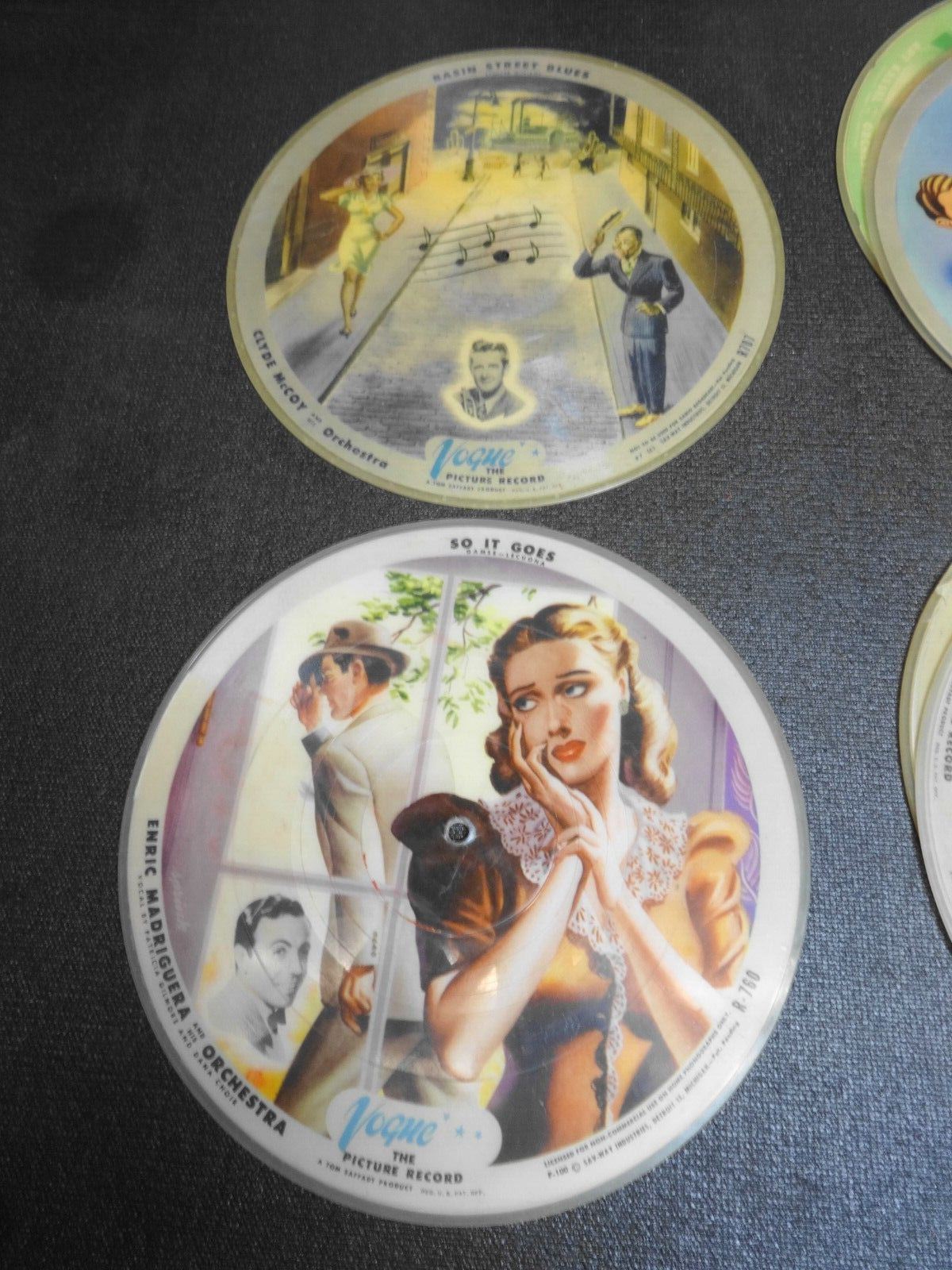 Lot of 8 - Vogue Picture Records - R781 R707 R770 R755 R760 R755 R770 R781