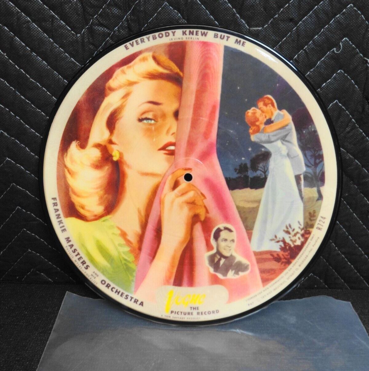 Vogue 10" Picture Record R724 - Frankie Masters & His Orchestra