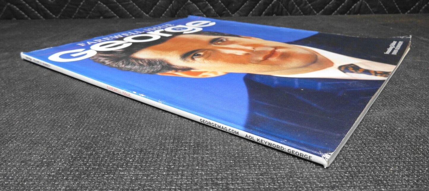 George Magazine, Farewell Issue, May 31, 2001